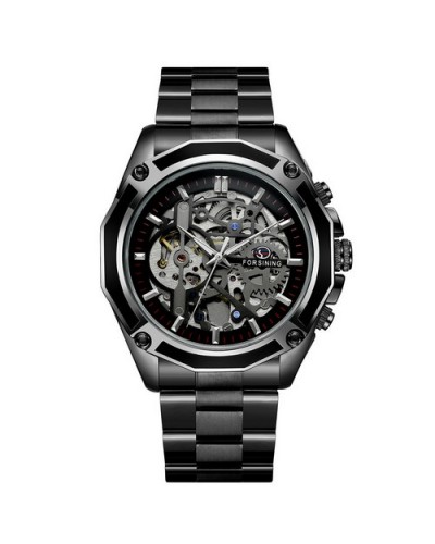 Купити Forsining 8130 Black-Silver