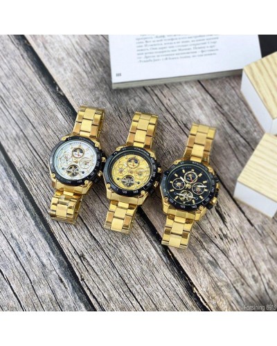 Купити Forsining 6913 Gold-Black