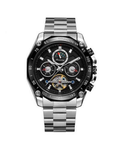 Купити Forsining 6913 Silver-Black