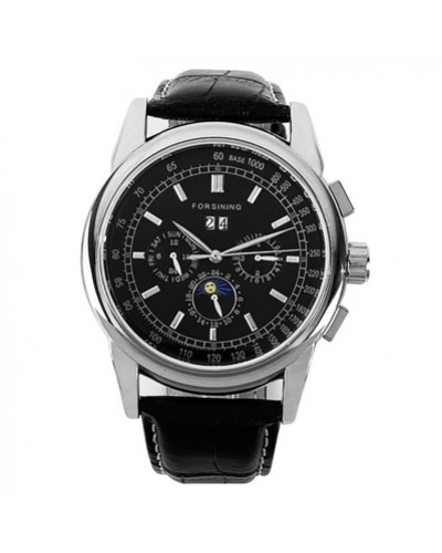 Купить Forsining 319 Black-Silver-Black