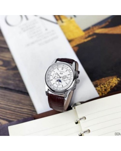 Купити Forsining 319 Brown-Silver-White