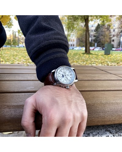 Купити Forsining 319 Brown-Silver-White