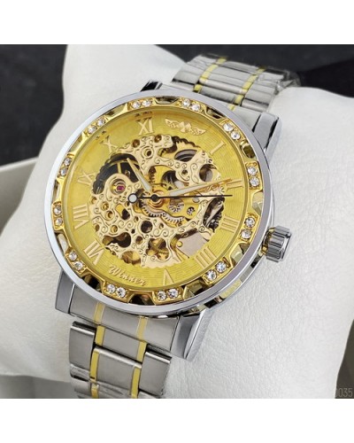 Купити Winner 8012 Diamonds Automatic Silver-Gold