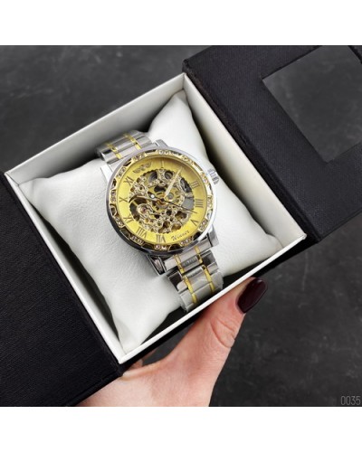 Купити Winner 8012 Diamonds Automatic Silver-Gold