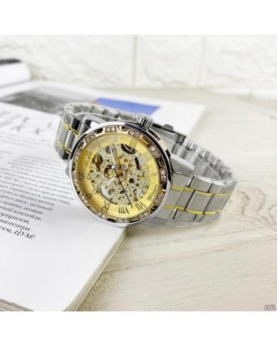 Купити Winner 8012 Diamonds Automatic Silver-Gold