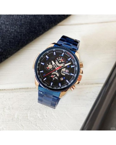 Купить Forsining 6909 Blue-Cuprum-Black