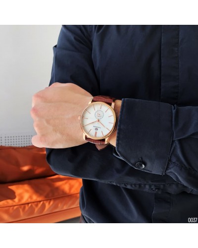 Купить Forsining 8214 Gold-White-Brown