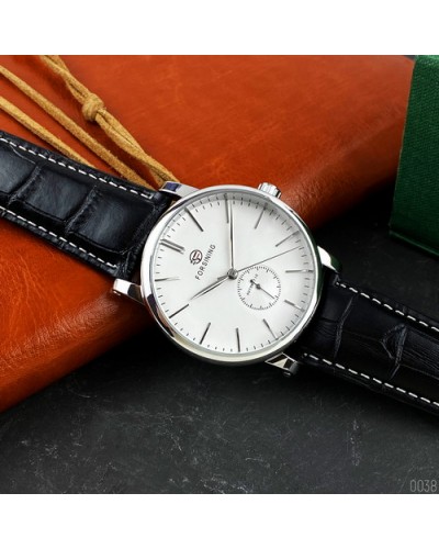 Купить Forsining 8214 Silver-White-Black