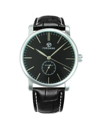Купити Forsining 8214 Silver-Black