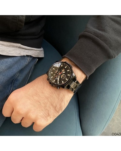 Купити Forsining 6909 All Black-Red