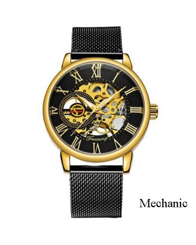 Купити Forsining 8099 Black-Gold-Black