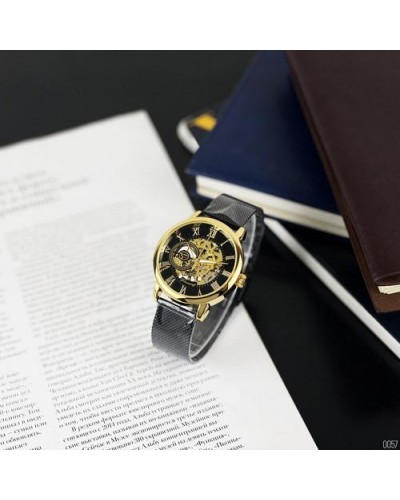 Купити Forsining 8099 Black-Gold-Black