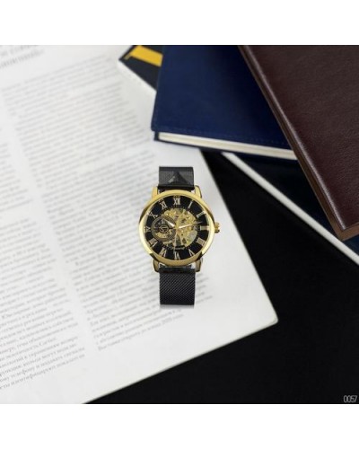 Купити Forsining 8099 Black-Gold-Black