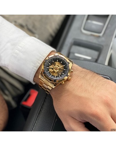 Купити Forsining 8042 Gold-Black