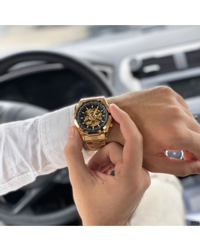 Купити Forsining 8042 Gold-Black