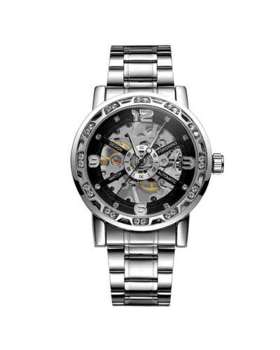Купить Forsining 8209 Silver-Black