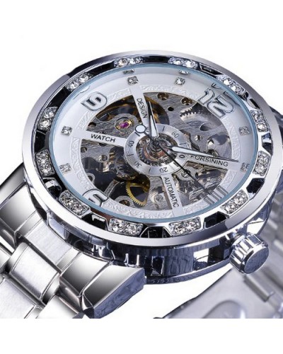 Купить Forsining 8209 Silver-White