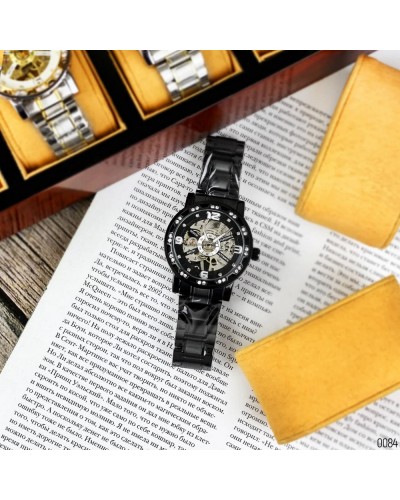 Купити Forsining 8209 Black-Silver
