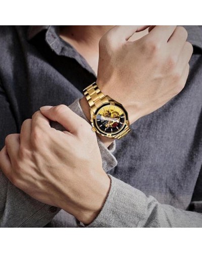 Купити Forsining 8207 Gold-Black