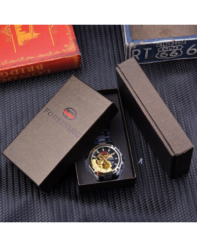 Купити Forsining 8207 Black-Gold