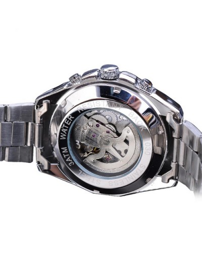 Купити Forsining 8207 Silver-White