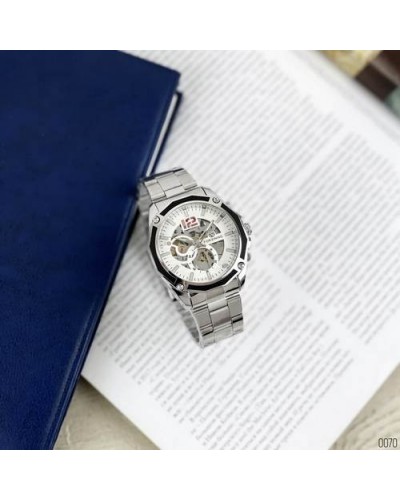 Купити Forsining 8207 Silver-White