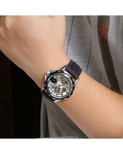 Купить Winner 8027 Black-Silwer-White