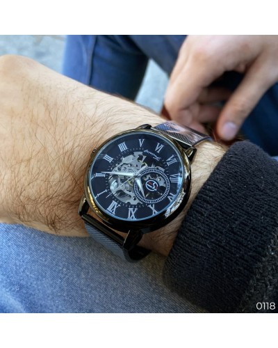 Купити Forsining 8099 Black-Silver