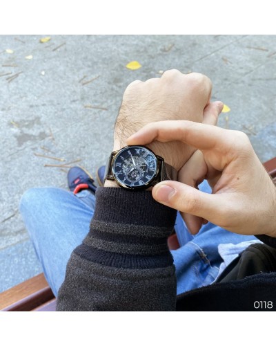 Купити Forsining 8099 Black-Silver