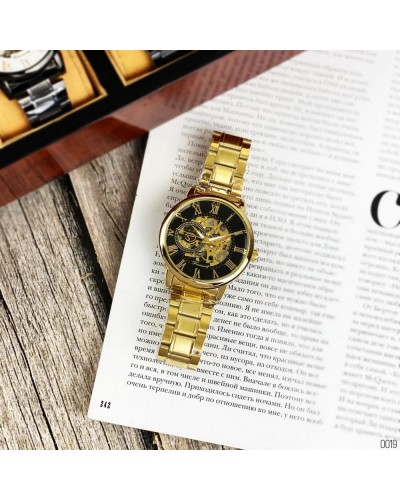 Купити Forsining 8099 Gold-Black