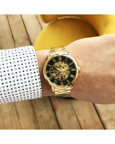 Купити Forsining 8099 Gold-Black