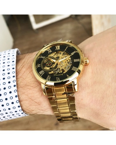 Купити Forsining 8099 Gold-Black