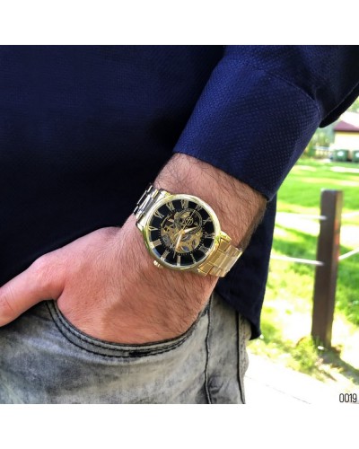 Купити Forsining 8099 Gold-Black