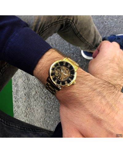 Купити Forsining 8099 Gold-Black