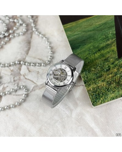 Купити Forsining 8099 Silver-White