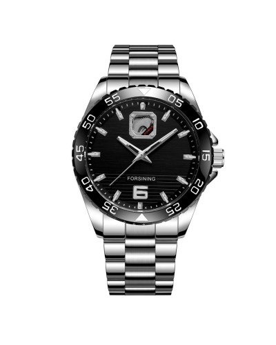 Купити Forsining 8200 Silver-Black