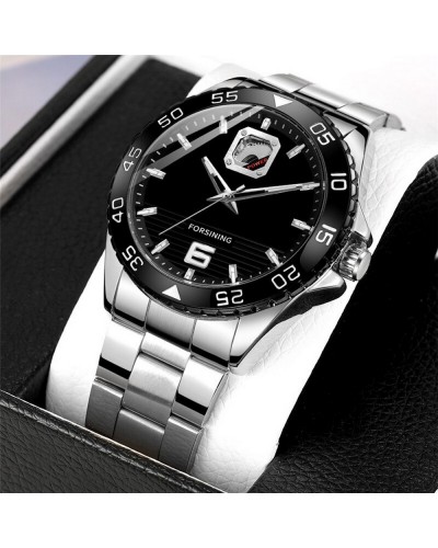 Купити Forsining 8200 Silver-Black