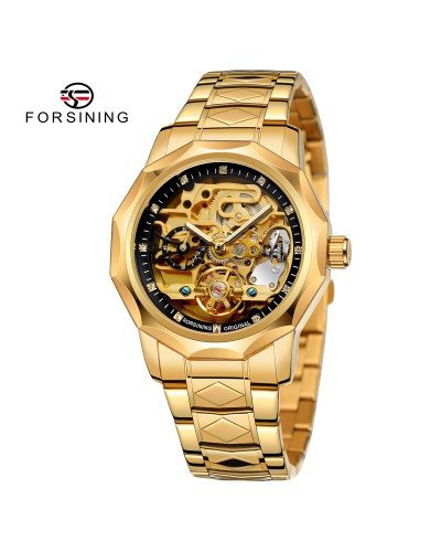 Купити Forsining 8240 Gold Black Купити Forsining 8240 Gold Black