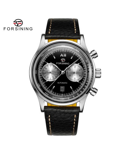 Купити Forsining 6921 Silver-Black Купити Forsining 6921 Silver-Black