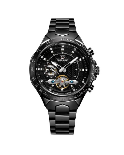 Купить Forsining 8204 Black-Silver
