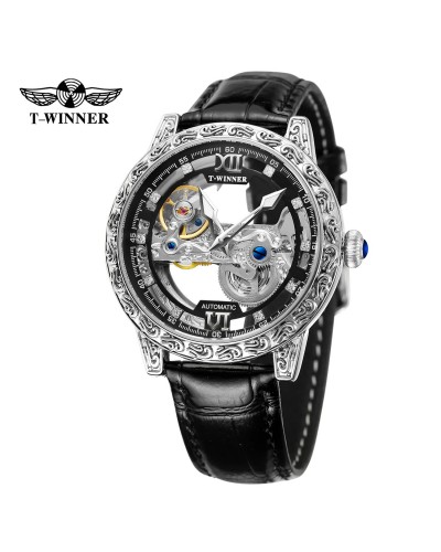 Купити Forsining 8258 Silver-Black Купити Forsining 8258 Silver-Black
