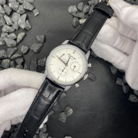Жіночий механічний годинник Forsining 6916 Silver-White з автопідзаводом та шкіряним ремінцем