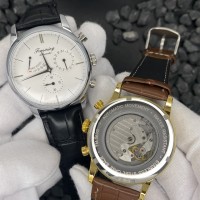 Жіночий механічний годинник Forsining 6916 Silver-White з автопідзаводом та шкіряним ремінцем