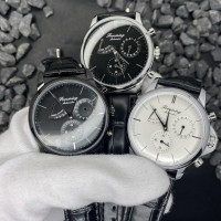 Жіночий механічний годинник Forsining 6916 Silver-White з автопідзаводом та шкіряним ремінцем