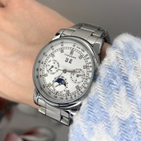 Жіночий механічний годинник Forsining 6918 Silver-White з автопідзаводом та сталевим браслетом