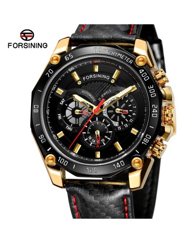 Купити Forsining 6910 Gold-Black Купити Forsining 6910 Gold-Black