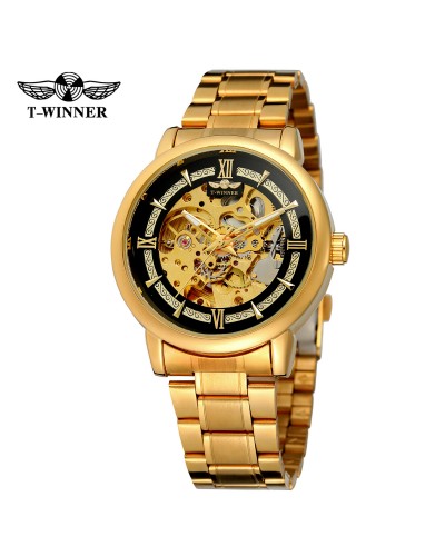 Купити Forsining 8173 Gold-Black Steel