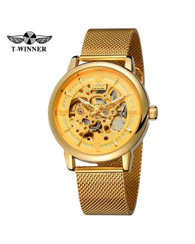 Купити Forsining 8173 Gold-Gold Mesh Купити Forsining 8173 Gold-Gold Mesh