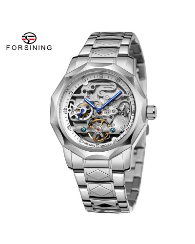 Купити Forsining 8240 Silver-Silver Steel Купити Forsining 8240 Silver-Silver Steel