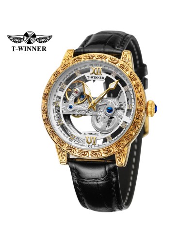 Купити Forsining 8258 Gold-White Купити Forsining 8258 Gold-White